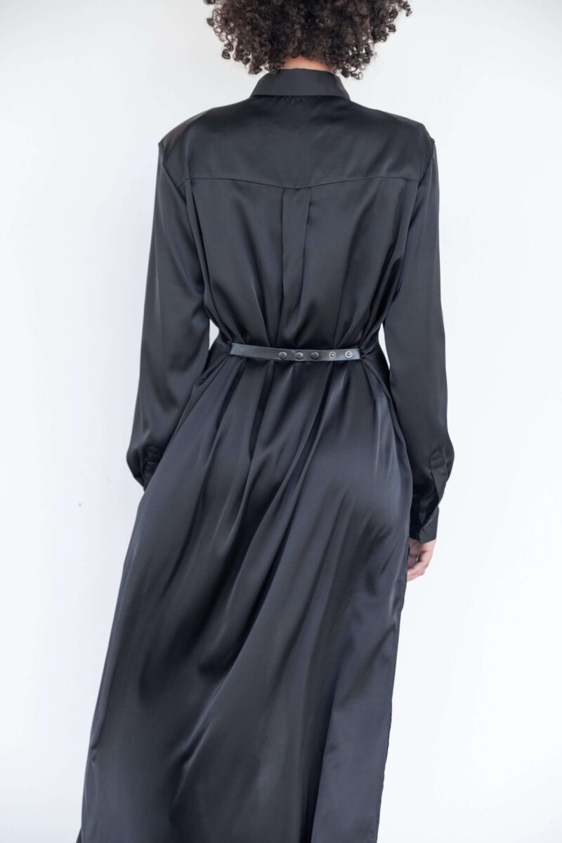 SATIN MAXI DRESS - Image 6
