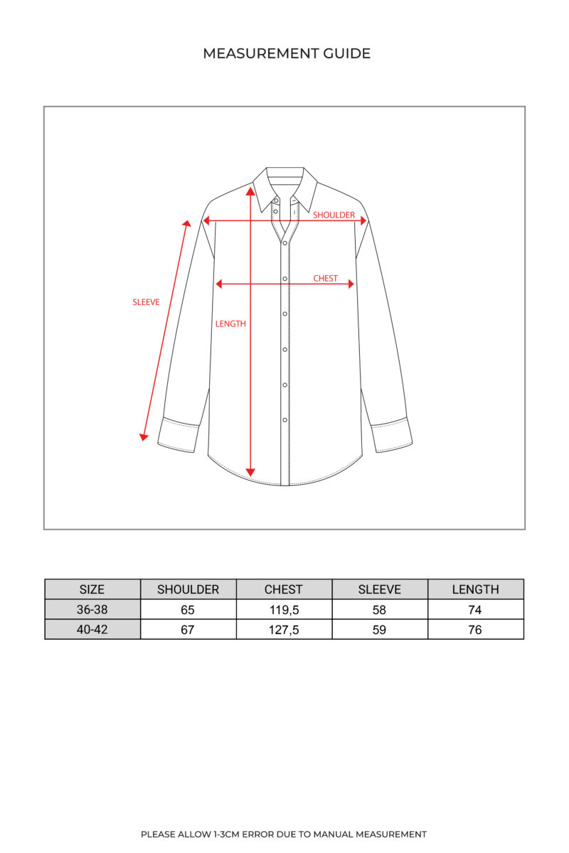 LIGHT WEIGHT GRAY WOOL SHIRT - Image 9